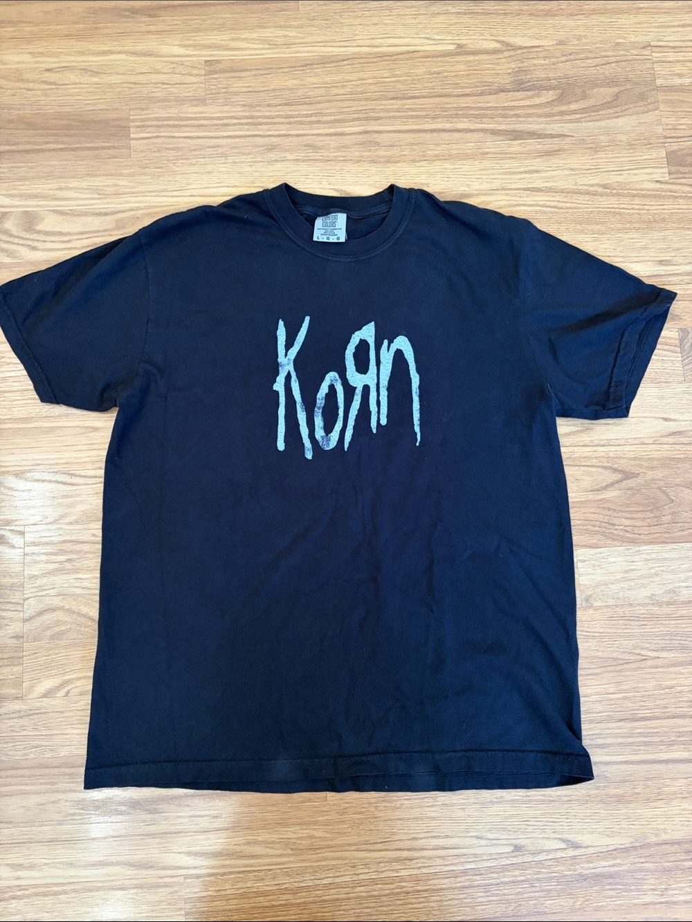 Korn Band Tee - Black Size Large L